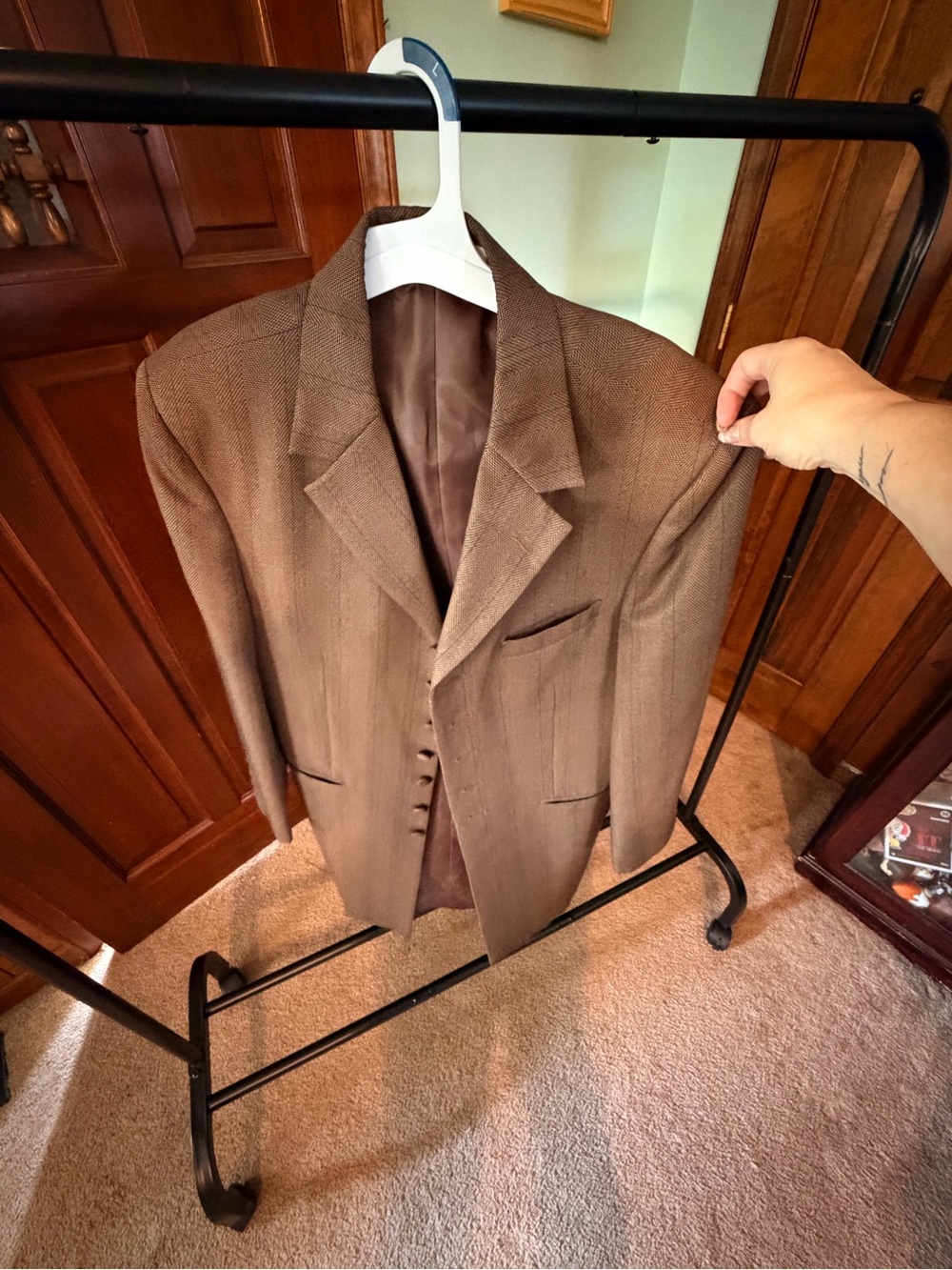 Classic Men's Brown Blazer